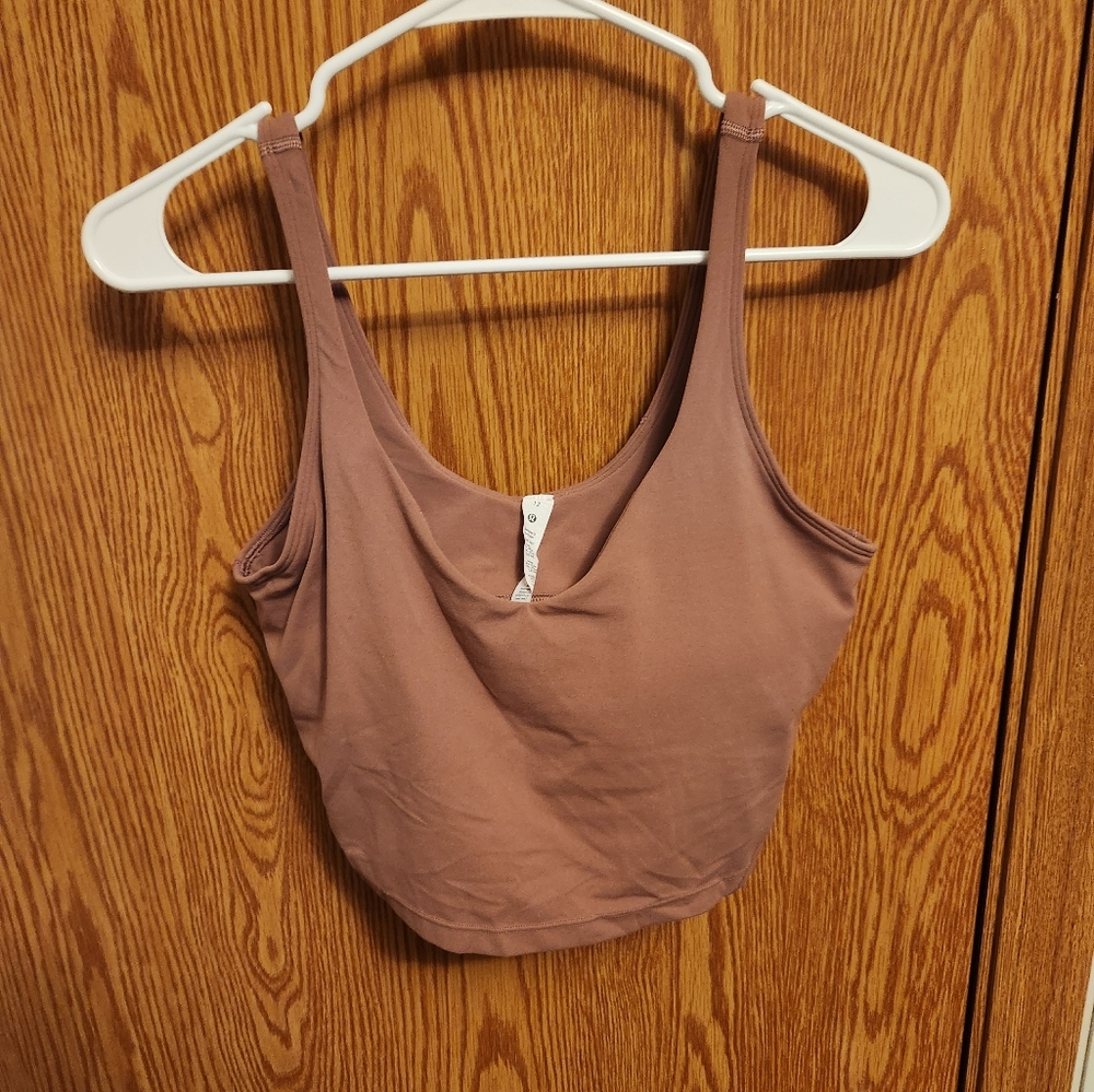Lululemon crop tank sz 12 women's